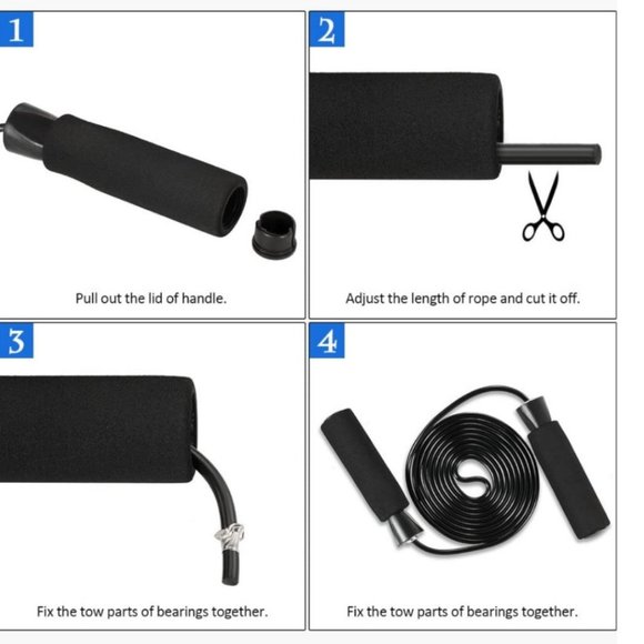 💋 4 FOR $50 /TOMSHOO 5-in-1 Ab Workout Set (NIB) - Picture 4 of 9